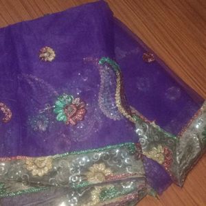 Net Saree Like New Condition 💯