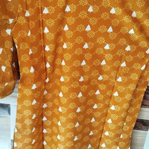 Cotton Kurti Dupatta & Pajama