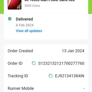 Mi 10000 Mah Power Bank Red