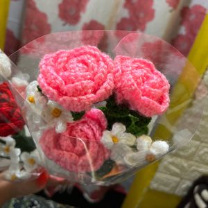 Crochet Flowe boquet