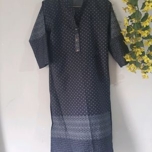 Elegant Blue Kurta WITH FREEBIES!!