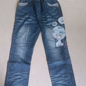 Girls Jeans For Age Upto 12 Years Sparingly Use