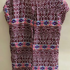 Printed Casual Top