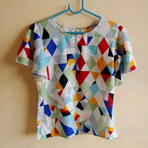 Multi-colour Top