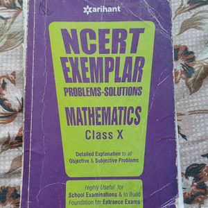 Class 10 Arihant Mathematics Ncert Exemplar