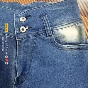 (N-11) 26 Size Slim Fit Denim Jeans