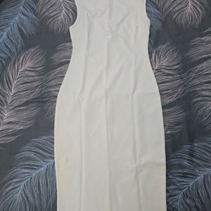 Bodycon Cream Dress