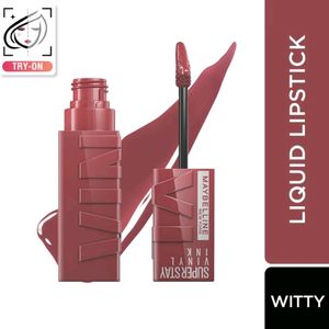 Maybelline Vinyl Ink Lipstick Combo (Witty & Coy)