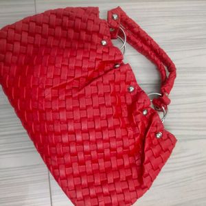 Handbag Stylish For Women In Red Colour