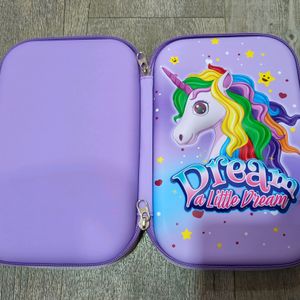 7D Unicorn Big Pencil Pouch