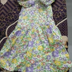 A cotton girls frock