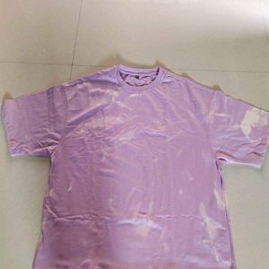 Acid Washed Unisex French Terry Cotton T-shi