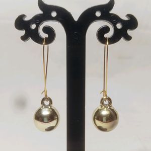 Combo Long Hook Earrings (Gold & Silver)