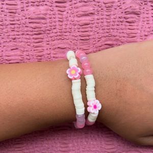 Floral Delight Beads - Bracelet