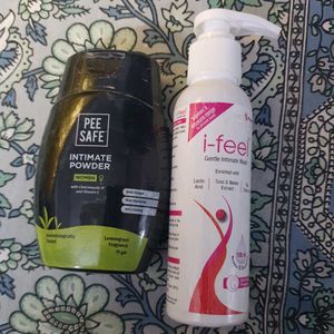 Combo of intimate care products