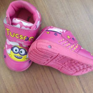 Beep Sound Baby Girl Shoes