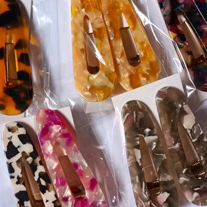 10 Pcs Resin Hairclips