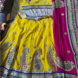 Gota Work Lehenga Choli