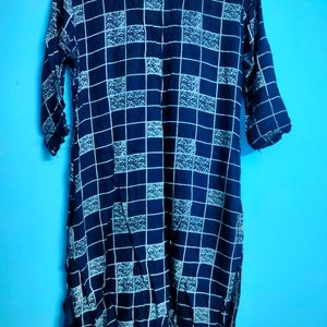 Kurti Daily Wear Blue White