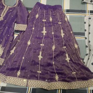 Short Kurti With Skirt Dupatta Very Pretty Dress