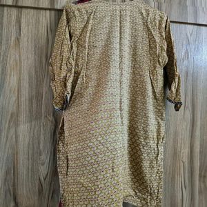 Embroidery Handloom Printed Kurta