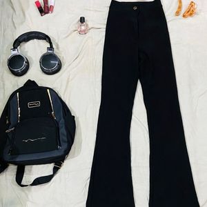 Boot Cut Black Narrow Pant