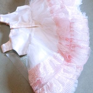 Fancy Frill Frock For 1yr Child