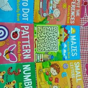 Kids Learning Activity Books Pack Of 10