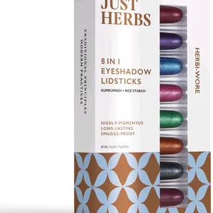 8 In 1 Eyeshadow Sticks From Just Herbs