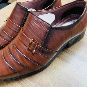 Brown Formal Shoes Only Size 6no Left