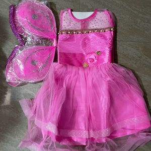 Kids Party/Festive Designer Pari Gown Dress Girl