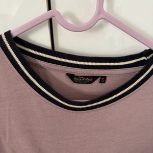 Roadster Lavender Bell Sleeve Top