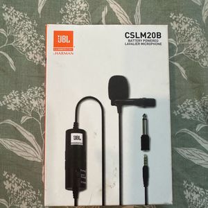 JBL CSLM20B Battery Powered Lavalier Microphone