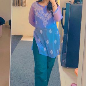 Lakhnavi Kurti With Inner