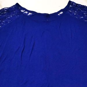 Women M Size Nevy Blue Top