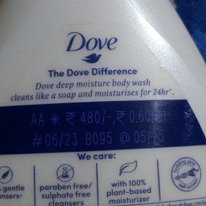 Brand New Dove Body Wash 800ml