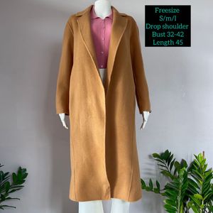 Premium Beige Overcoat