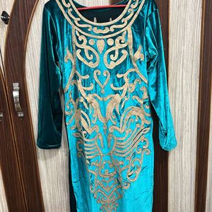 Pakistani Velvet Kurti