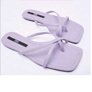 Clearance Sale ✨Zara Dupe Lavender Sandals ✨🌷💜