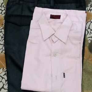 Black Formal pant With Shirt