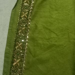 Fancy Kurti With Plazzo Pant Pair