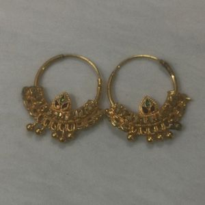 Traditional Golden Earrings