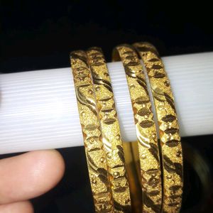 Gold Covered Bangles