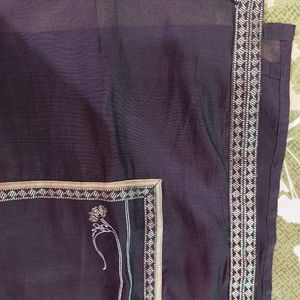 Women Purple Embellished Kurta