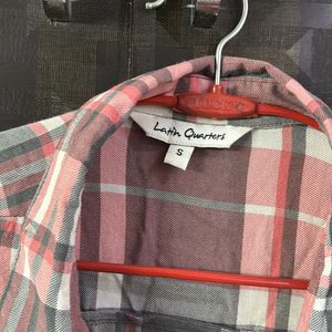 LATIN QUATERS CHECK SHIRT