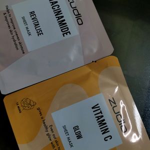 Zudio Combo Sheet Masks