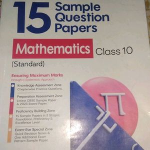 Class 10 Arihant Sample Papers, Session -> 2023-24