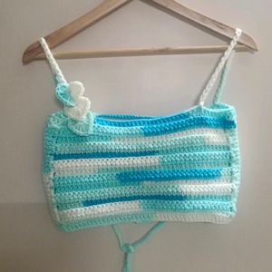Handmade Crochet Cool Crop Top
