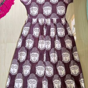 Purple Buddha Gown