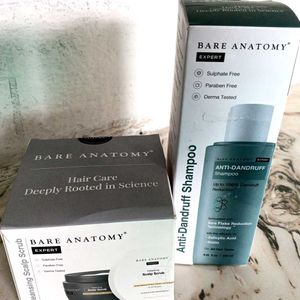 Bare Anatomy Hair Mask N Shampoo Combo